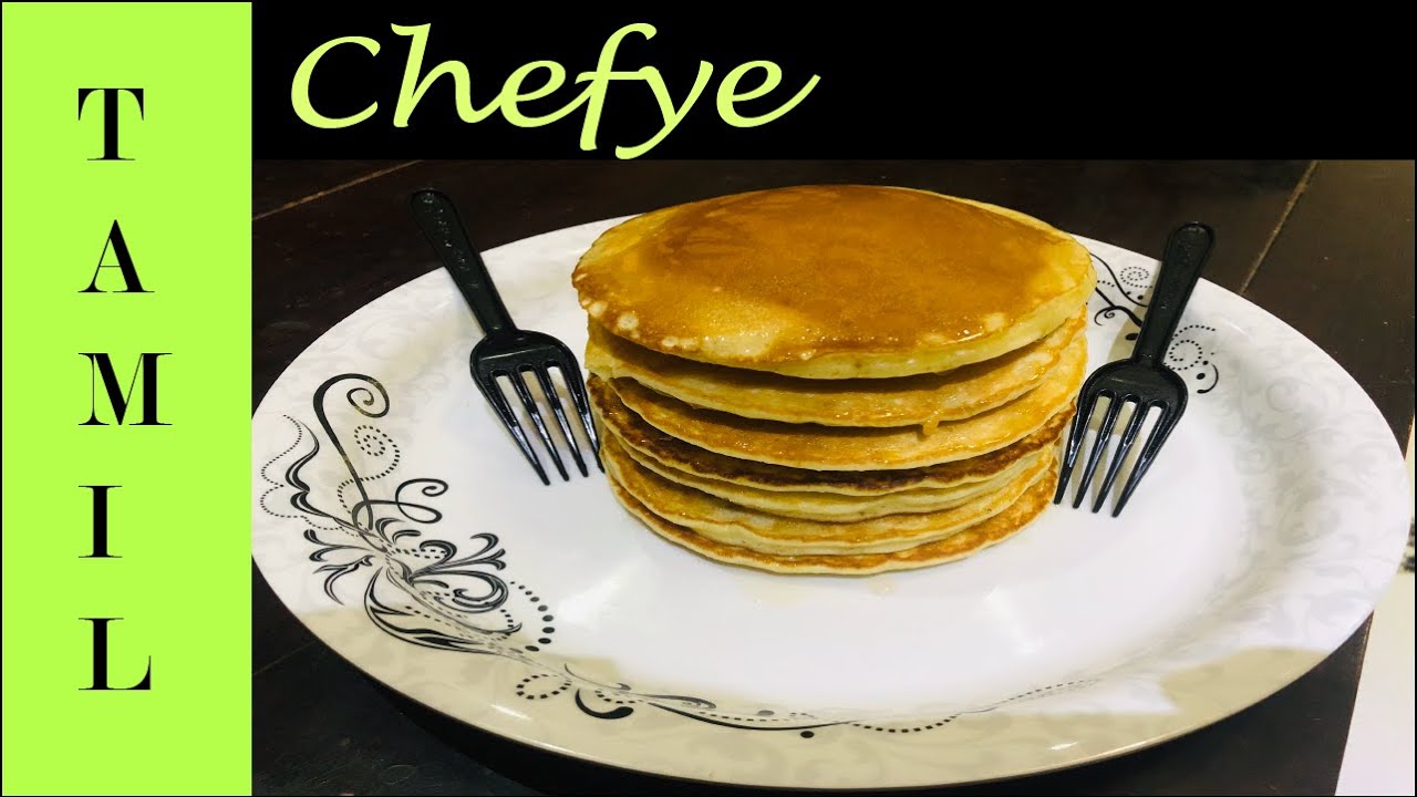 Easy And Yummy Banana Pancakes In Tamil Banana Pancakes Recipe