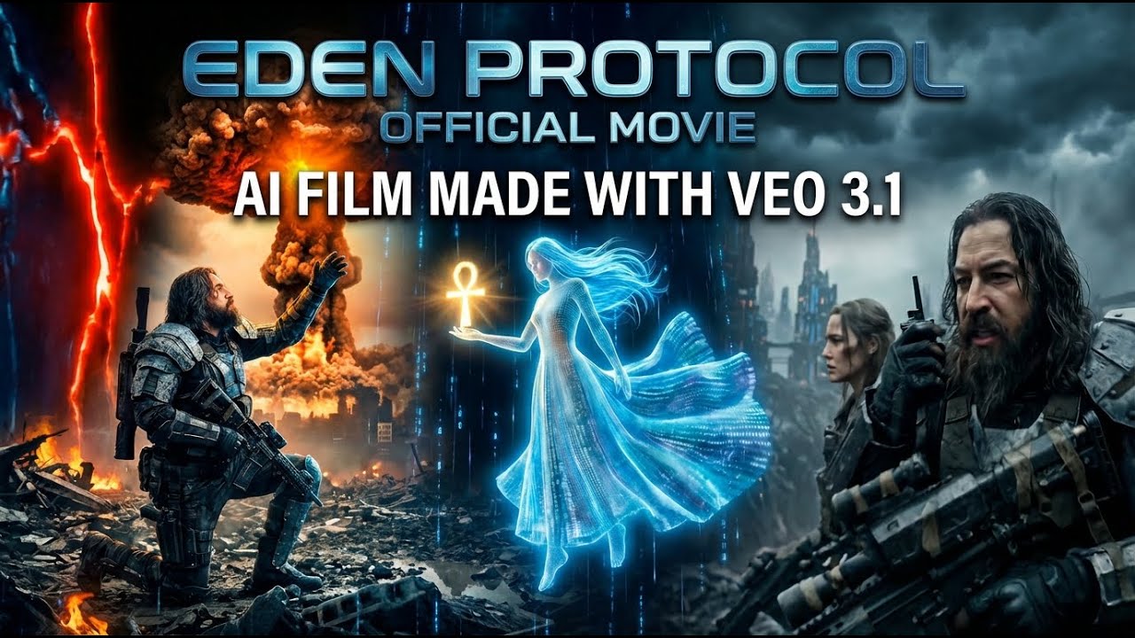 EDEN PROTOCOL — The Last Choice of Mankind | AI Sci-Fi Film [Extended Director's Cut Veo 3.1]