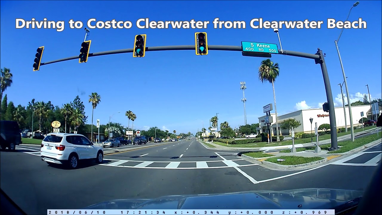 Driving to Costco Clearwater from Clearwater Beach YouTube
