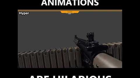 Hilarious shooting animations (Reload Animation)