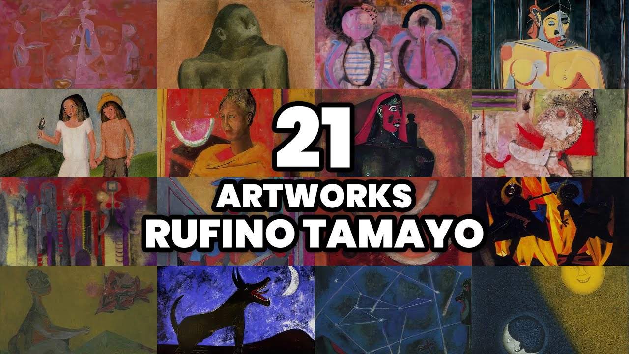 ALL ARTWORKS by RUFINO TAMAYO | MEXICAN SURREALIST PAINTER - YouTube