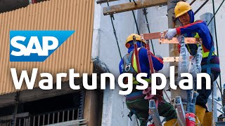 Sap Wartungsplan Maintcare Youtube