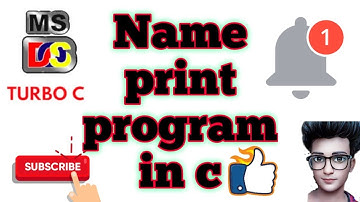 write a c program to display your name and address