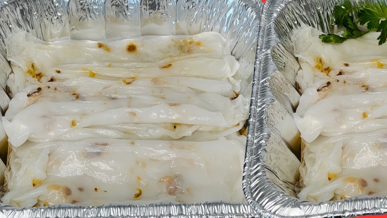 Bánh Cuốn bánh  ướt tốc hành bằng chảo  công thức pha bột vậy mới đúng bánh để lâu không bị cứng