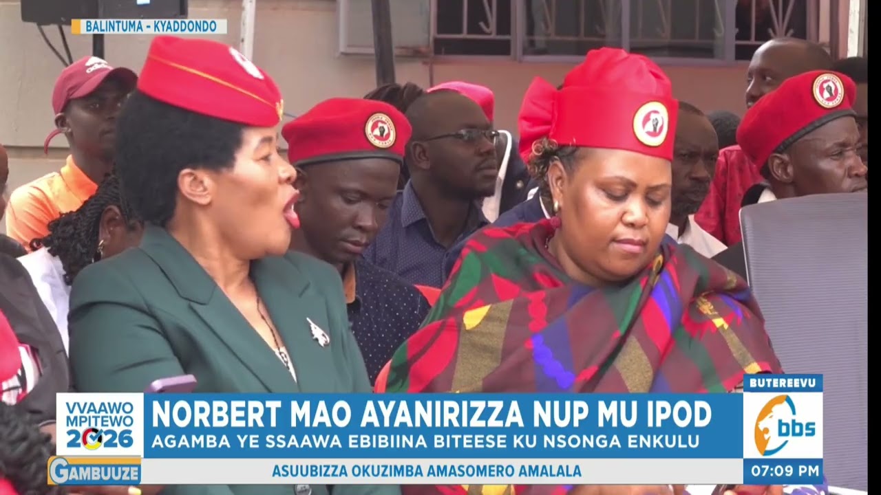 Norbert Mao Ayanirizza NUP mu IPOD, Ayanukudde Abayeeya NUP