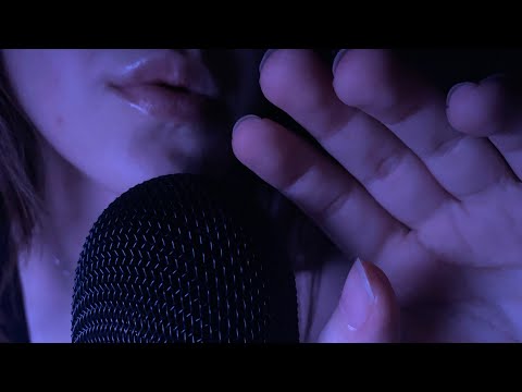[ASMR - No Talking] Mouth sound assortment + hand movements