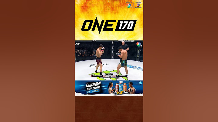 #ไฮไลต์ช็อตเด็ด ศึก #ONE170 คู่เอก : ตะวันฉาย พีเค.แสนชัย vs ซุปเปอร์บอน ซุปเปอร์บอนเทรนนิงแคมป์