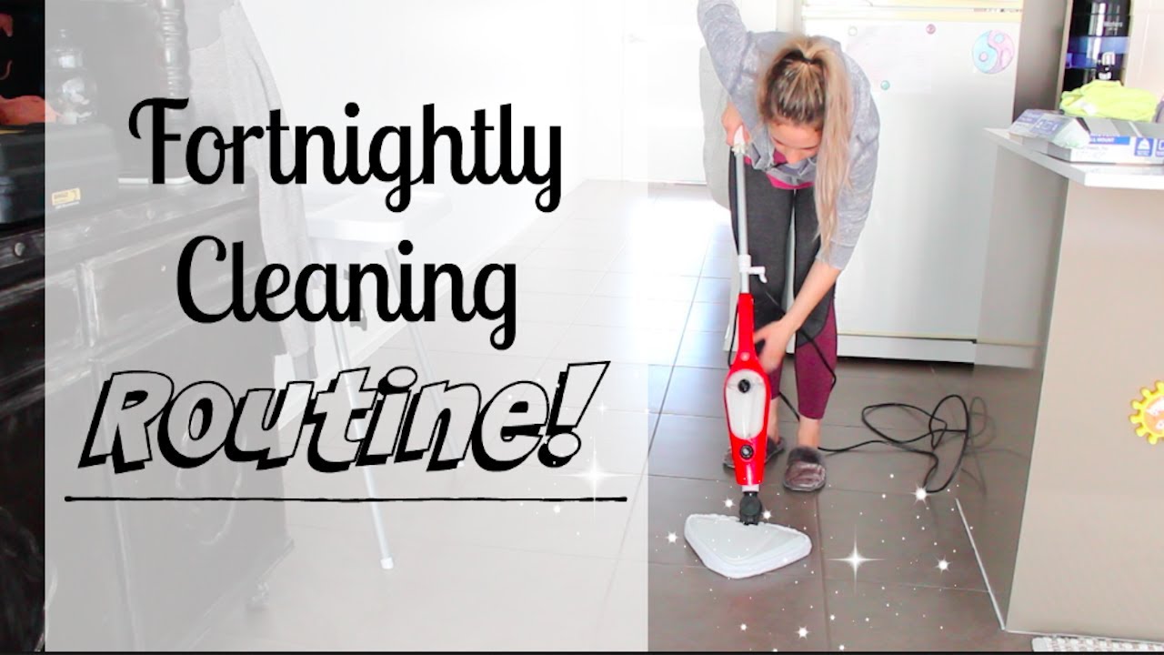 FORTNIGHT CLEANING ROUTINE | CLEAN WITH ME | Tiana-Rose - YouTube