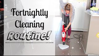 FORTNIGHT CLEANING ROUTINE | CLEAN WITH ME | Tiana-Rose