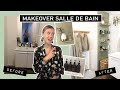 BATHROOM MAKEOVER | Je décore ma salle de bain | Style spa scandinave