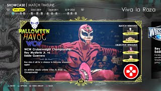 Wwe 2K22 Showcase Rey Mysterio Vs. Eddie Guerrero Wcw Halloween Havoc 1997