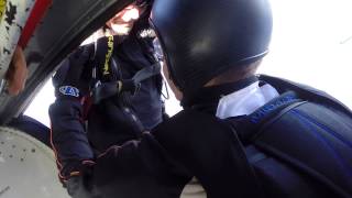 Mr. Bill at รธstre รra - Skydiving Stunt