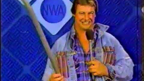 Roddy Piper Attacks Buzz Sawyer. 1983