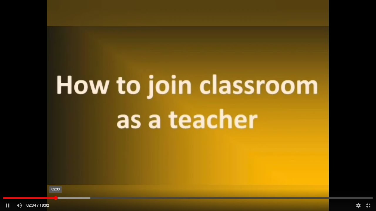 How to use Google classroom by teachers on android phone YouTube
