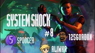 System Shock - Стрим #8 - Новая пушка, сброс Беты, коды реактора, подрыв вышек, спидран, злая Шодан