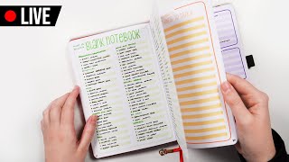 Bullet Journal Collection Making Marathon  Longterm collections