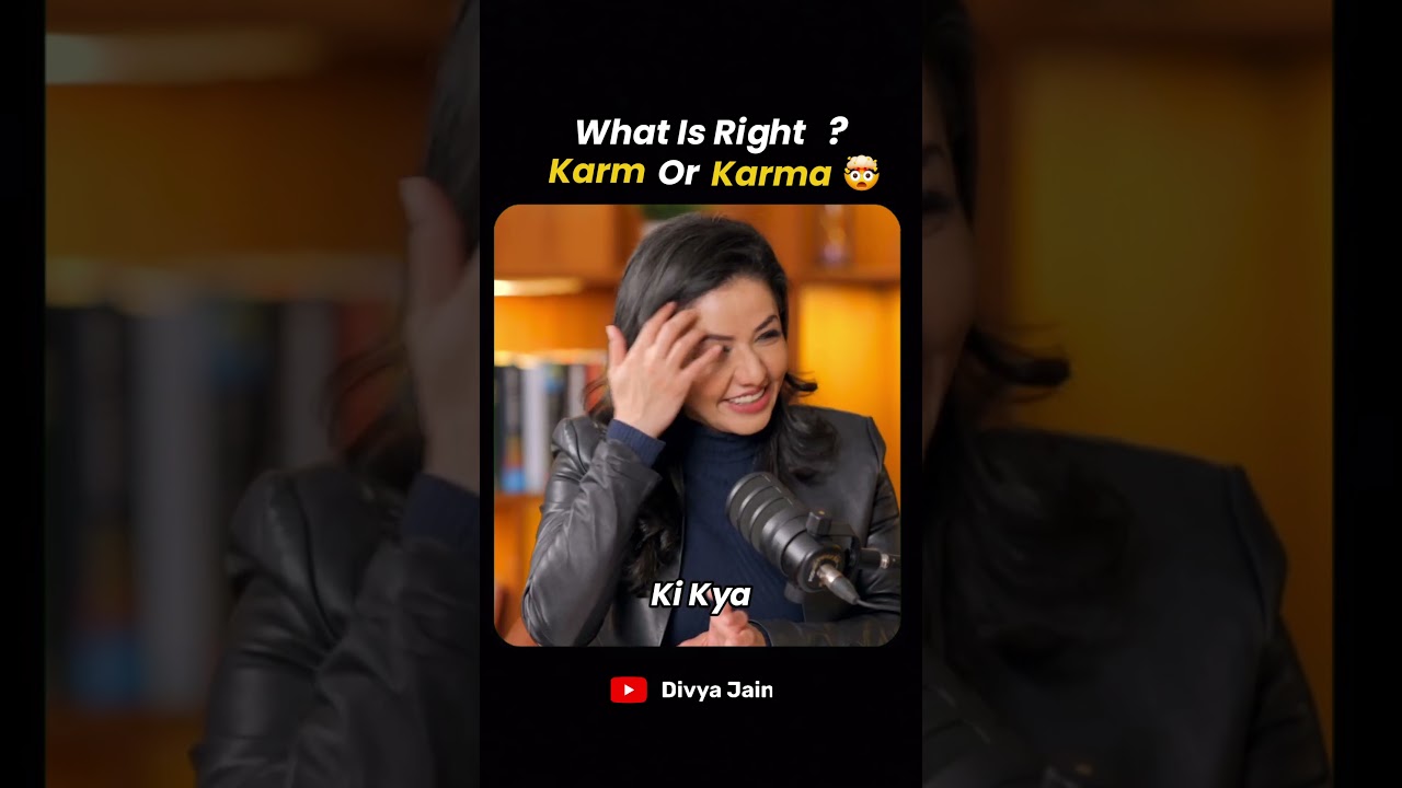 THE KARMA TRUTH 🕉️ | Zeel Vyas | Divya Jain 