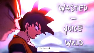 goku vs moro | Wasted - Juice Wrld | EDIT/AMV