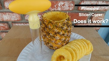 Does the Pineapple Corer/Slicer Thing Work? | Life Hacks