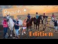 Riding at the Beach