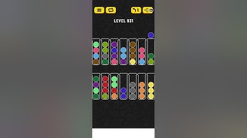 Ball sort puzzle level 931 #ballsortpuzzle