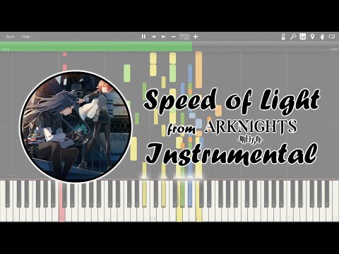 Instrumental Arknights Speed Of Light