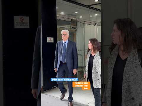 Ted Danson spotted leaving the Drew Barrymore show #shorts #paparazzi #actor