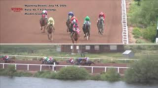 Wyoming Downs, Live Horse Racing, July 18, 2026