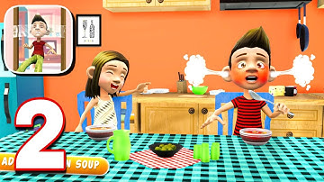 Scary Sibling Pranks - Prank House Funny Girl Game : Gameplay Walkthrough Part 2 || Level 6 to 10 ||