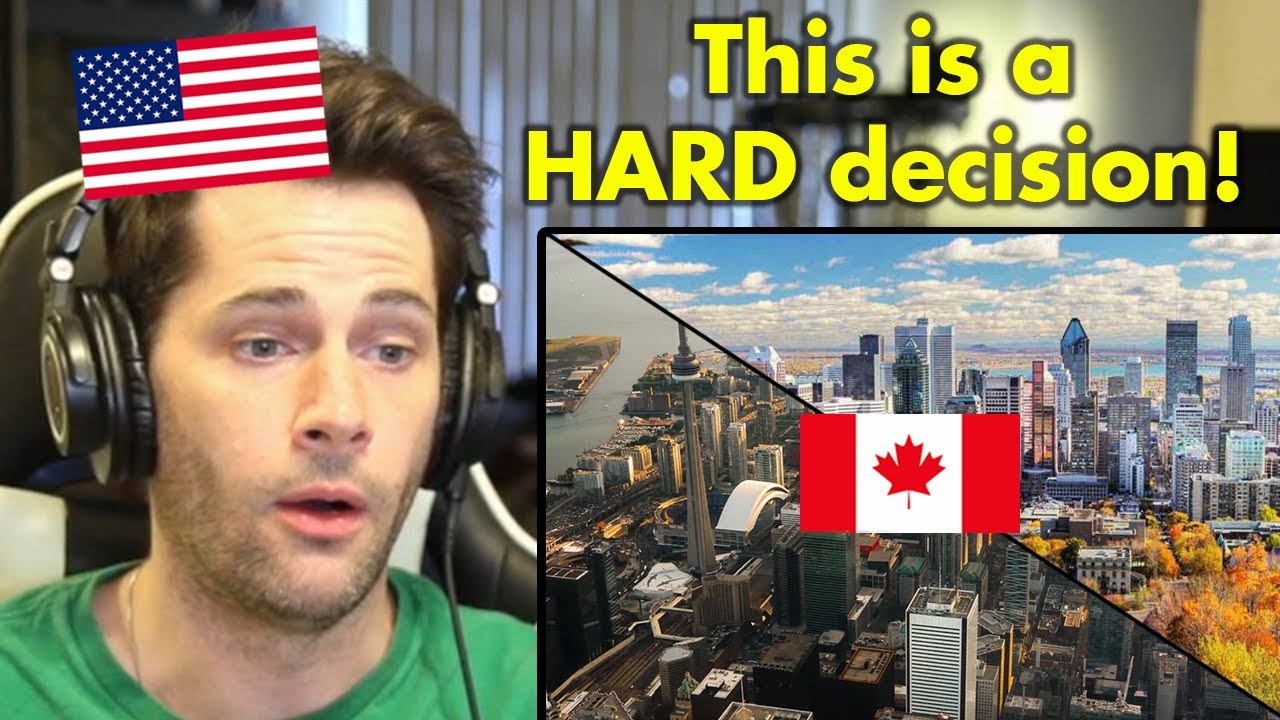 American Reacts to Toronto vs. Montreal | Canadian City Comparison