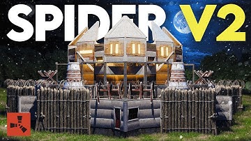 The Spider V2 - The PERFECT Solo/Duo RUST Base FOR YOUR WIPE - 2025