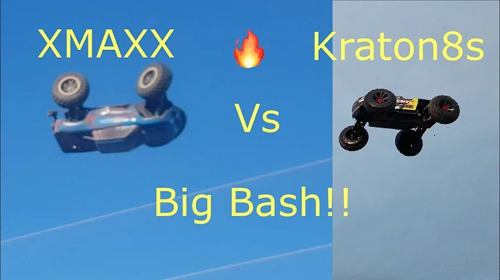 Kraton 8s vs Xmaxx 8s Bash!!!
