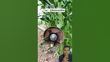 Modern Weed Remover for Smart Farming #farm #tool #crop #weed #modern #machine