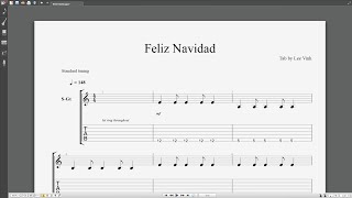[TAB GUITAR 3 IN 1] Feliz Navidad - Walk off the Earth