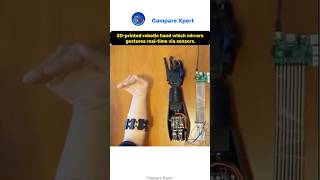 Future Tech: Gesture Mirroring Robot Hand ! #robotics #shorts