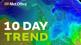 10 Day Trend – Snow on the way but will it stay cold?
