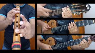 Video thumbnail of "COMO HAS HECHO (Guitarra, charango, quenacho ReM/Sim, zampoñas basto y malta)"