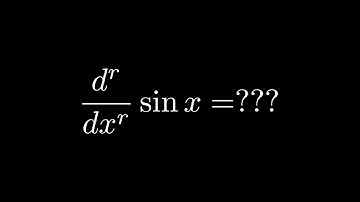 nth order derivative of sin(x) , not as hard as you think.