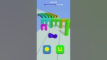 Blob shifter 3D gameplay #shorts #youtubeshorts #games #gaming #funny #funnyvideo #blobrunner3d