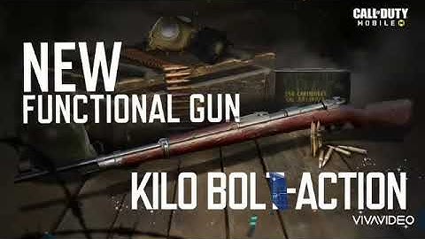 New Kilo bolt-Action Marksmen Rifle(kar98) gameplay trailer | call of Duty mobile
