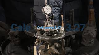 triumph gt6 mk2 rear hub jeux aux roulements essai avec cale 3.27 et cale 3.30 #shorts