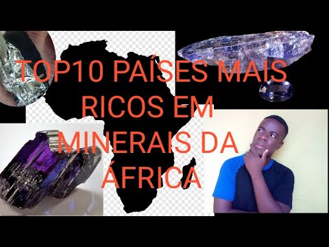 Vídeo: Que Recursos Minerais Existem Na África