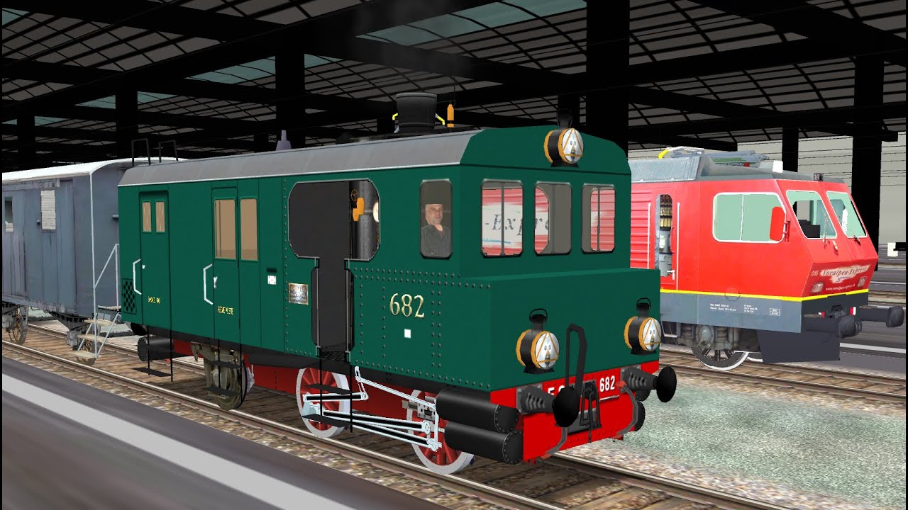 Open Rails Sbb Open Rails SBB. Dampftriebwagen in Luzern. - YouTube