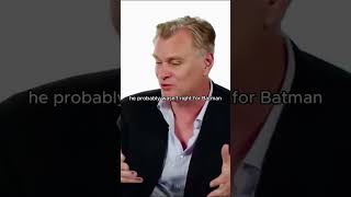 Christopher Nolan telling about Cillian Murphy casting for BATMAN #shorts