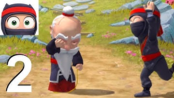 Clumsy Ninja PART 2 Gameplay Walkthrough - iOS/Android