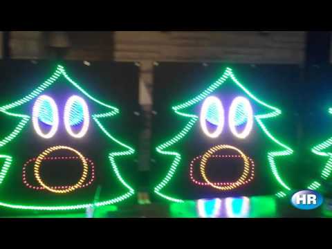 Singing Christmas display - YouTube
