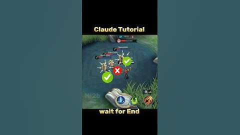 Claude Ultimate Tutorial Mobile legends #ml2b #claude #shorts #tutorial
