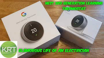 How to install a Google Nest 3rd Generation Learning Thermostat