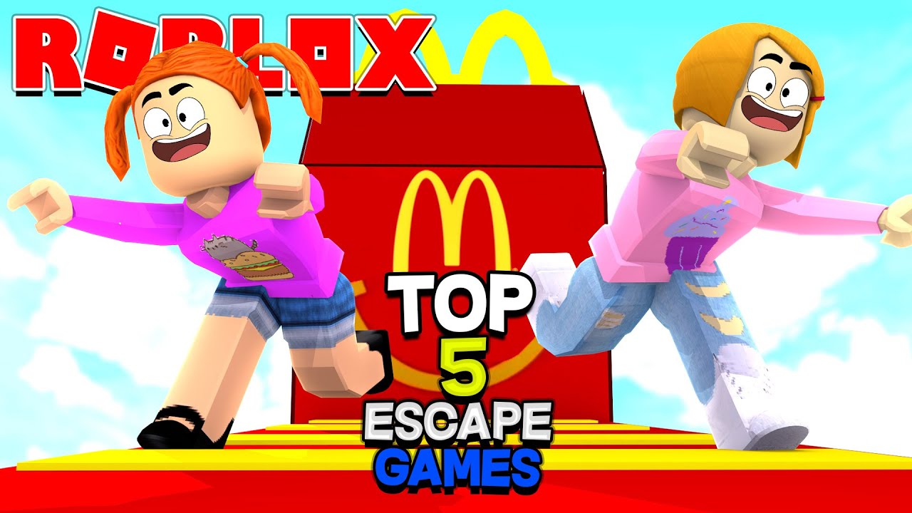 Top 5 Roblox Escape Games This Week Youtube - roblox escape games