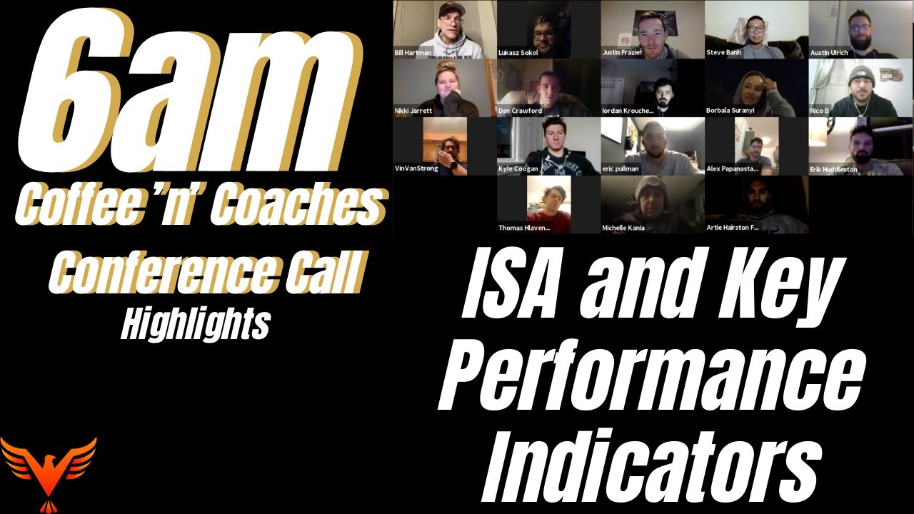 Coffee 'n' Coaches Conference Call - ISA and Other Key Performance Indicators - BillHartmanPT.com